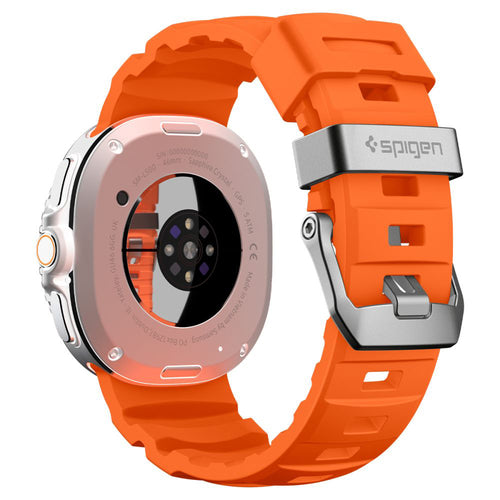 Curea pentru Samsung Galaxy Watch8 40mm, Spigen Watchband WBS2 (AMP10152), portocaliu