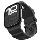 Curea pentru Apple Watch SE 44mm, Spigen Watchband WBS2 (AMP10508), negru