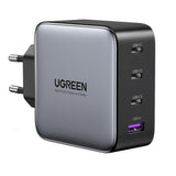 Incarcator retea UGREEN CD226 (40747), Incarcare rapida, GaN 3x Type-C, USB, 100W, negru