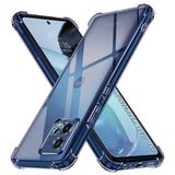 Husa pentru Motorola Moto G72, Techsuit Shockproof Clear Silicone, fumuriu