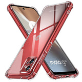 Husa pentru Motorola Moto G32, Techsuit Shockproof Clear Silicone, transparenta