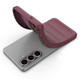 Husa pentru Samsung Galaxy S26, Techsuit Magic Shield, bordo