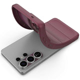 Husa pentru Samsung Galaxy S26 Ultra, Techsuit Magic Shield, bordo