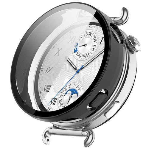 Husa smartwatch pentru Huawei Watch GT 6 41mm, Techsuit, negru mat