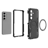 Husa pentru Samsung Galaxy S26, Techsuit ArmorMag Case, albastru