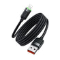 Cablu Mcdodo de date Self-Winding Series (CA-6000), USB-A to Lightning, 3A, 1.2m, negru