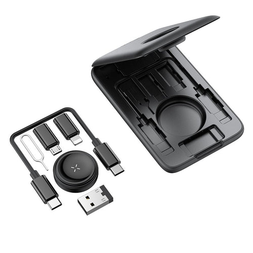 Adaptor Mcdodo 8in1 Accessory Organizer (CH-2440), cu Integrat Apple Watch Charger, Incarcare Rapida, Portabil Design