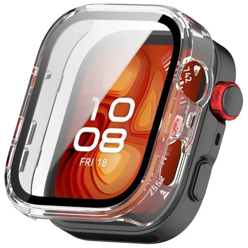 Husa smartwatch pentru Huawei Watch Fit 4 Pro, Techsuit, transparenta