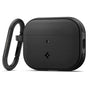 Husa casti pentru AirPods Pro 3, Spigen, Protection Case Vault Acs09826 Air Space Technology Aluminum Holder Matte, negru