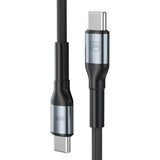 Cablu 3mk de date Hyper N-Series, Type-C to Type-C, Ultra Incarcare rapida, 240W, 48V/5A, 2m, negru