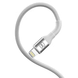 Cablu 3mk de date Hyper N-Series, Type-C to Lightning, 20W, 9V/2A, 1m, alb