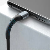 Cablu 3mk de date Hyper N-Series, USB to Type-C, 18W, 9V/2A, 2m, negru