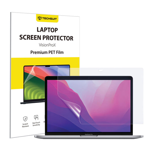 Techsuit VisionProX Anti-Blue Light, MacBook Pro 13 (2016/2018/2019/2020/2022), Matte Clear