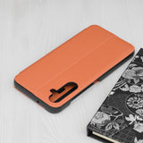 Husa pentru Samsung Galaxy S25 FE, Techsuit eFold Series, portocaliu