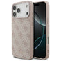 Husa pentru iPhone 17 Pro Max, Guess Hardcase 4G Classic (GUHCP17XG4GFPI), roz
