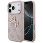 Husa pentru iPhone 17 Pro, Guess Hardcase 4G Big Logo (GUHCP17L4GMGPI), roz