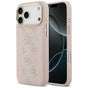 Husa pentru iPhone 17 Pro Max, Guess Hardcase 4G Stripe MagSafe (GUHMP17XPG4SEMCP), roz