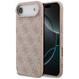 Husa pentru iPhone 17 Air, Guess Hardcase 4G Classic (GUHCP17MG4GFPI), roz