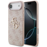 Husa pentru iPhone 17 Air, Guess Hardcase 4G Big Logo (GUHCP17M4GMGPI), roz