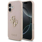 Husa pentru iPhone 17, Guess Hardcase 4G Grained Big and Classic Logo (GUHCP17SPGT4MBP), roz