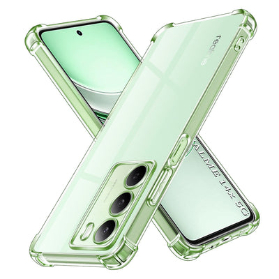 Husa pentru Realme 14x, Techsuit Shockproof Clear Silicone, transparenta