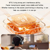 Casti wireless Yesido Casti Wireless (EP06), pentru Kids, cu Bluetooth V5.3, Microphone, Support Cablu audio, 500mAh, bleu