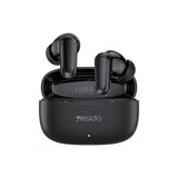 Casti wireless Yesido (TWS38), Track System Stereo, Microfon, Bluetooth 5.4, In-ear, 250mAh, alb