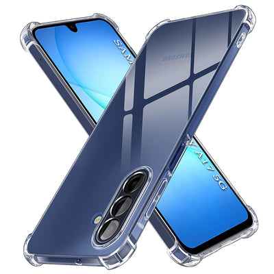 Husa pentru Samsung Galaxy A17 5G, Techsuit Shockproof Clear Silicone, transparenta