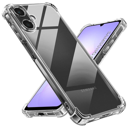 Husa pentru Samsung Galaxy A07 4G, Techsuit Shockproof Clear Silicone, transparenta