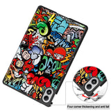 Husa tableta pentru Xiaomi Redmi Pad 2 Pro, Techsuit FoldPro, Butterfly