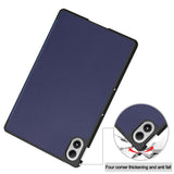 Husa tableta pentru Xiaomi Redmi Pad 2 Pro, Techsuit FoldPro, Butterfly