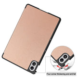 Husa tableta pentru Xiaomi Redmi Pad 2 Pro, Techsuit FoldPro, roz
