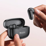 Casti wireless Yesido (TWS38), Track System Stereo, Microfon, Bluetooth 5.4, In-ear, 250mAh, alb