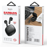 Casti wireless Yesido (TWS25), cu Microfon, Bluetooth V5.3, Control tactil, Semi-Design in-ear, 250mAh, negru