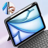 Husa tableta pentru iPad Air 4 2020 10.9, ESR Flex Keyboard Case, gri