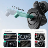 Suport auto cu incarcare wireless ESR OmniLock (2B52301), pentru Grila ventilatie, 360A°, Magnetic, Shock-absorbing Pad, Pro-level Brat, negru