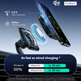 Suport auto cu incarcare wireless ESR OmniLock cu Incarcator auto (2B5280161), pentru Grila ventilatie, 360°, Magnetic Qi2, Pro-level Arm, 25W, negru