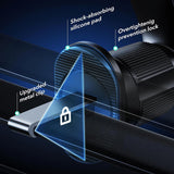 Suport auto cu incarcare wireless ESR OmniLock cu Incarcator auto (2B5280161), pentru Grila ventilatie, 360°, Magnetic Qi2, Pro-level Arm, 25W, negru