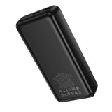 Baterie externa Borofone (BJ78A), 2 x USB, USB-C, Micro-USB, Indicator LED, 20000mAh, negru