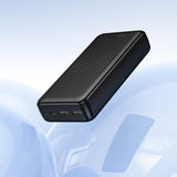 Baterie externa Borofone (BJ78A), 2 x USB, USB-C, Micro-USB, Indicator LED, 20000mAh, negru