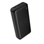 Baterie externa Borofone (BJ78A), 2 x USB, USB-C, Micro-USB, Indicator LED, 20000mAh, negru