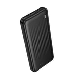 Baterie externa Borofone Clever Series (BJ78), 2x USB, USB-C, Micro-USB, Indicator LED, Incarcare rapida, 10000mAh, negru