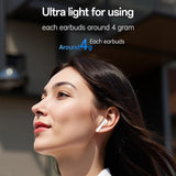 Casti wireless Yesido (TWS35), cu Microfon, Bluetooth 5.3, Semi-in-ear Design, 250mAh, alb