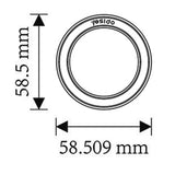 Suport auto Yesido Metal Placa (C208), Round Shape, MagSafe, Leather Pattern, Universal, negru