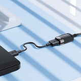 Adaptor Yesido Extension Adapter (GS26), USB 2.0, cu 1.5m Cable, Braided, High-Speed Transmission, Gri