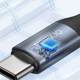 Adaptor Yesido, Audio Cable Yau38 Type-C to Jack 3 5mm Nylon Aluminum Alloy 15cm Koff A3d2de, Negru