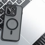 Husa pentru OnePlus 15, Techsuit PureFrost MagSafe, negru frost
