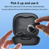 Casti wireless Yesido (TWS30), cu ANC, TWS, Microfon, Bluetooth 5.3, In-ear, 300mAh, negru