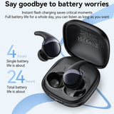 Casti wireless Yesido (TWS30), cu ANC, TWS, Microfon, Bluetooth 5.3, In-ear, 300mAh, negru