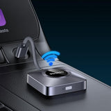 Adaptor Yesido Wireless CarPlay Adapter (KM23), pentru Apple, cu USB to Type-C Cable, Bluetooth V5.0, 1080P, Gri